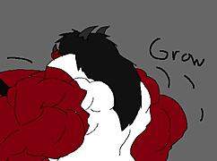 Hej podívej se na Wendy jak si buduje svaly v růstovém videu 💪🏋️‍♀️