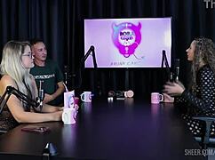 Jujube Delicias COMPILAȚIE CAST INTENSĂ cu Bruna Carlos - Partea 1 pe roșu transparent