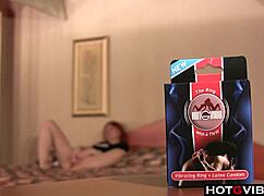 i'm a redhead having solo fun in bed with fingering and masturbation