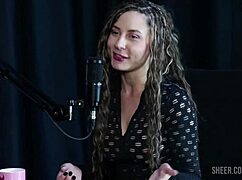 Jujube Delicia's INTENSE Bora Cast Compilation with Bruna Carlos - Part 1 on Sheer Red