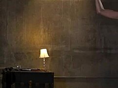 ebony hottie drooling in tight bondage