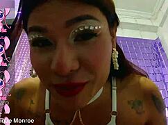 Transgirl Cumshot on Girlpeniswataa