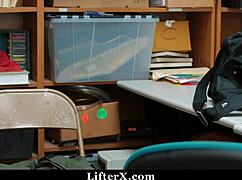 Skinny teen caught shoplifting, what punishment awaits?