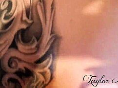 taylor nicole gets messy close up creampie pov 😍