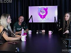 ג'וג'וב דליסיוס אינטנסיבי קאסט בורה עם ברונה קרלוס - חלק 1 על sheer red