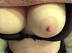 italian milf artemisia love gets horny and flaunts her big juicy tits in slow motion for the camera