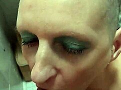 German milf sandra delivers an intense blowjob session