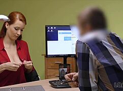 Tetas hipnotizantes pro gerente do empréstimo