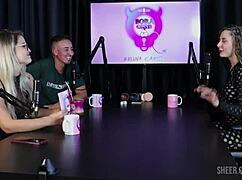 Jujube Delicia's INTENSE Bora Cast Compilation with Bruna Carlos - Part 1 on Sheer Red