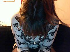 I explore my mouth with soap in a private room fetish