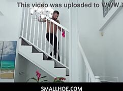 Malá 18+ děvka - drobná 18+ latina 18+ mladá 18+ nevlastní dcera s velkými kozy zničená nevlastním tátou - Sadie Pop Sergeant Miles