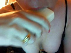 I explore my mouth with soap in a private room fetish