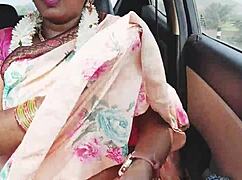 Desi Hot Aunty Car Sex Romantic Dirty Talks Telugu Audio