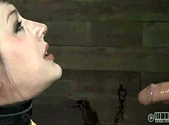 Bdsm whipping clips with horny couple fucking and bondage punishment 😈