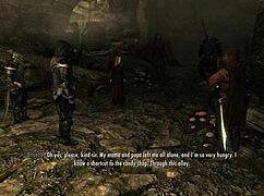 Nonkh plays Skyrim with a unique friend