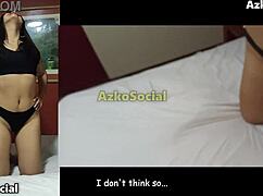 morrita de tinder es enga�ada y se deja follar en un casting falso