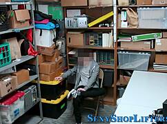 Real lady cop encounters teen in realistic scenario with riding and oral elements