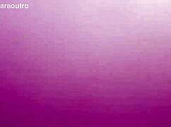 Does Karina fuck Lucas's ass with a double toy?