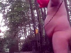 Mistress Dominates Slave with Face Sitting at Home and in Forest