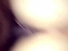 Wife riding big black dick in interracial session 😍