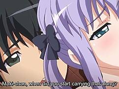 Maki-Chan leva uma fodida forte em bondage público