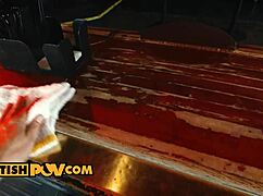 Alexa grace hardcore job interview - feetishpov with bent over and blowjob