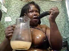 this hardcore scene with big black cock and rough fucking