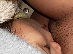 Wow, my lesbian neighbor licked my pussy in the abandoned barn secretly!