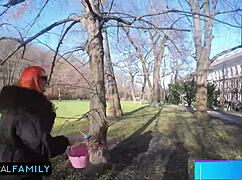 mia trejsi unleashes intense double vaginal action in an easter foursome with hot redhead katy rose