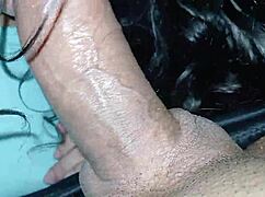 i cudn't help but open my mouth wide to catch every drop of his cum