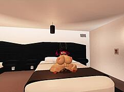 White whore's ass gets destroyed in rough action