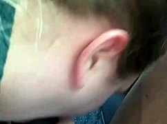 Sloppy Blowjob Outdoors in Public!