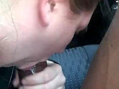 Sloppy Blowjob Outdoors in Public!