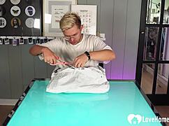 redhead cutie obeys every command, pussy pounded hard