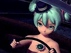 Hatsune Miku Plays Piano Nude in Scandal Mod