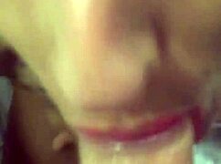 Vilja Gives Sloppy POV Blowjob with Rough Deepthroat