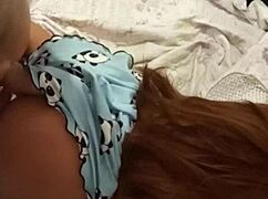 adopted stepdaughter gets wild threesome with stepfathers and sex toy