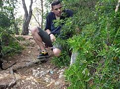 fuck fuck car in the wood with aixmen la cubana 😍