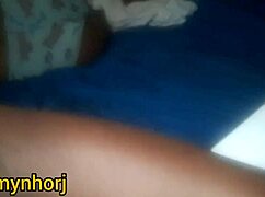 Hey, taking a hard fuck from a friend in rainy rio dawn, cum inside mulata