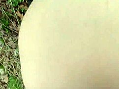 Emo Slut Blows Cock in Public Park