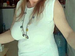 Cougar granny seduces with dance moves compilation