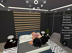 Fucking a roblox slut in hardcore group sex