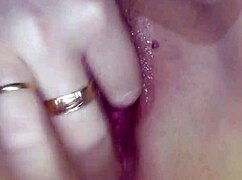 Can you see the wife touching her delicious pussy