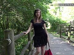 Lucie en su primer casting