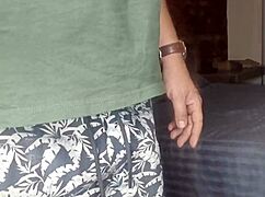 Blonde shakes with orgasms using inflatable dildo and fingers