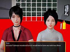 My brunette milf and teen family is so hot! 🔥