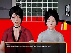 My brunette milf and teen family is so hot! 🔥