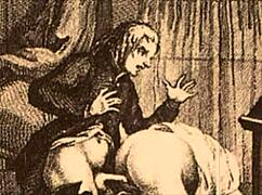 Vintage erotiska teckningar samling