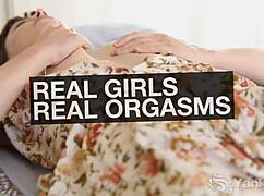 sexy kitty masturbating her pussy