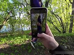 I Fucked A Hottie In The Forest With Rough Dirty Talk 😏